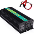 2000W Pure Sine Wave Power Inverter DC 12V to AC 110V Car Power Converter with Digital LED Display U434489
