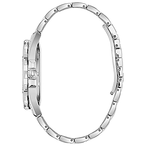 Crystal Accented Quartz Watch and ID Bracelet Gift Set F725