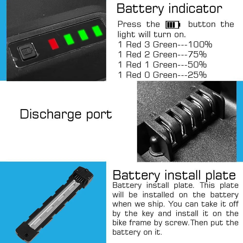 52V 24Ah Electric Bike Battery K755733