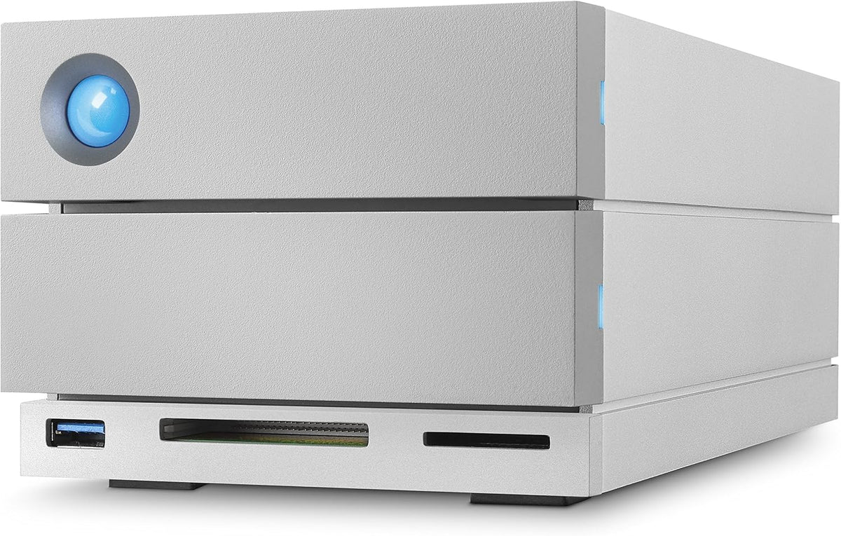 8TB External RAID Hard Drive HDD with Thunderbolt 3 USB-C USB 3.0 D7694