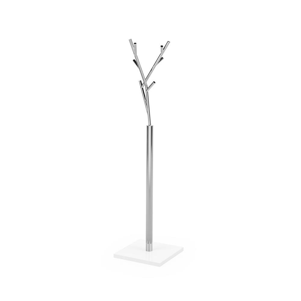 Grey Chrome 8-Hook Coat Rack K42856