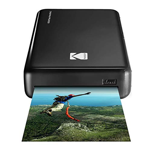 Black Wireless Portable Photo Printer U74243