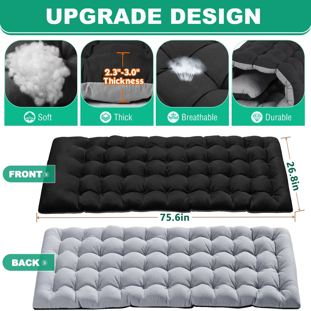 Folding Camping Cot with Mattress and Pillow M73050