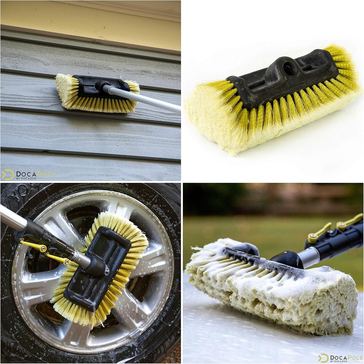 24 Foot High Reach Brush Kit with 6-24 Foot Extension Pole W469541