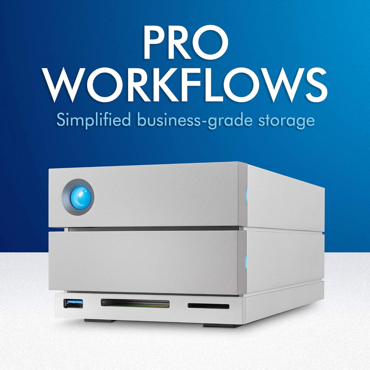 8TB External RAID Hard Drive HDD with Thunderbolt 3 USB-C USB 3.0 D7694
