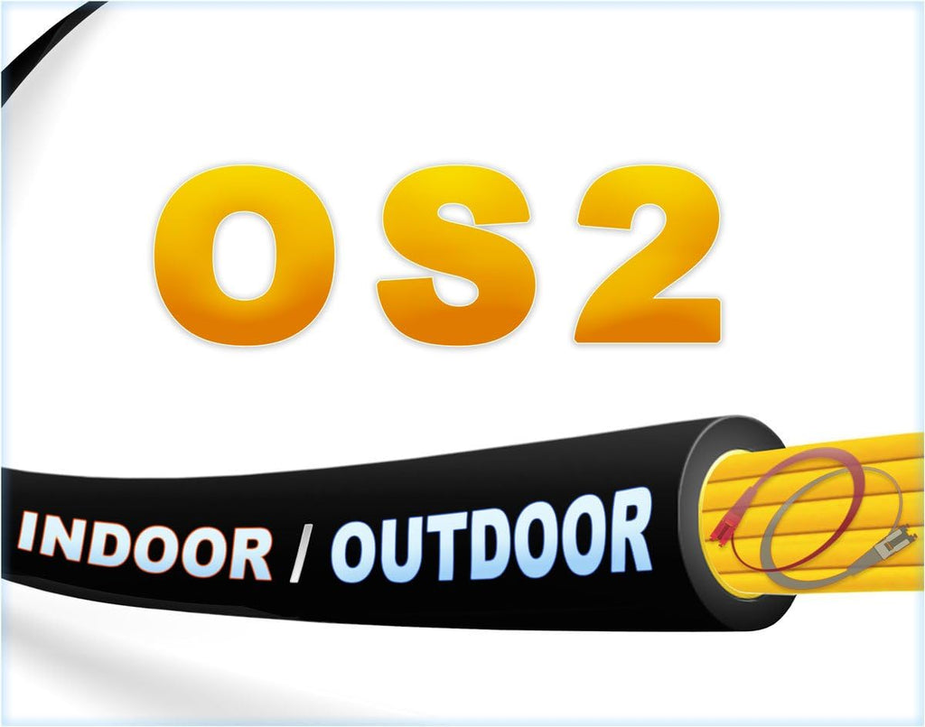 25M OS2 LC SC Fiber Patch Cable Duplex 9/125 Singlemode Jumper I23171