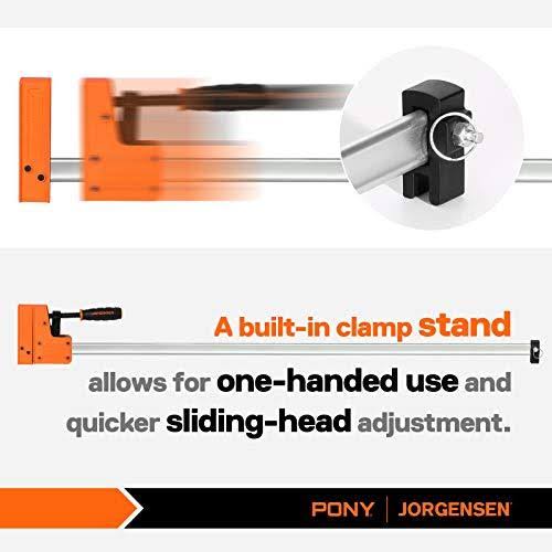48-Inch Parallel Jaw Bar Clamp Set, 2-Pack O394392