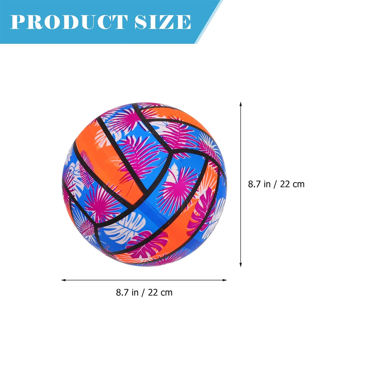 6 Pcs Pool Water Volleyball Playthings Inflatable S2009