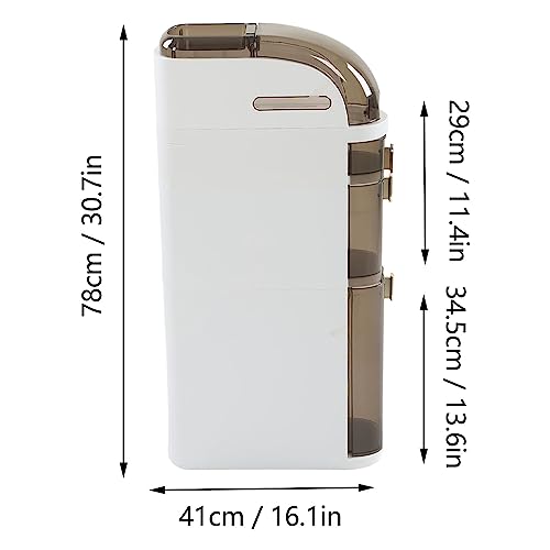 Tall Slim Storage Tower with Wheels X755