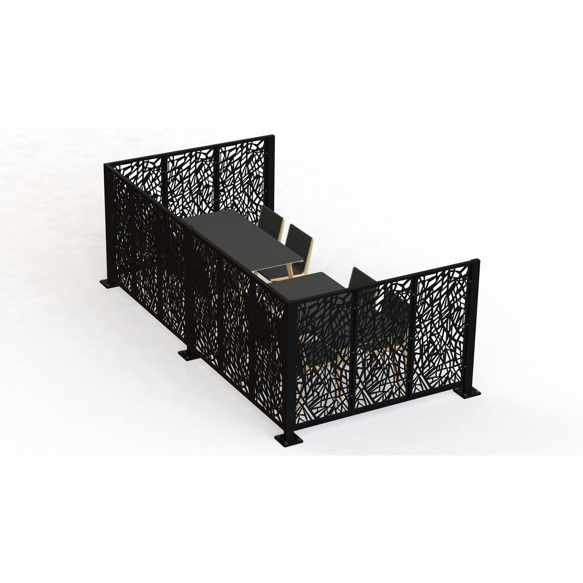 Metal Panel Room Partition X746339