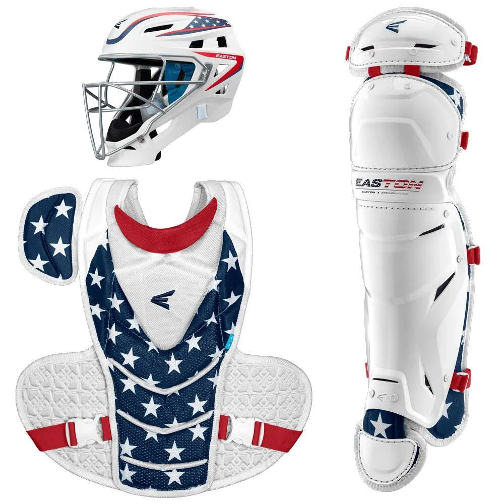 Navy Large Fastpitch Catcher's Box Set E220
