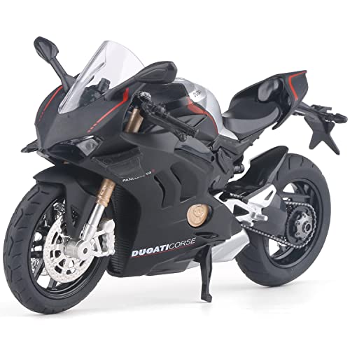 1:12 Scale Die Cast Motorcycle Model (Black) X8709