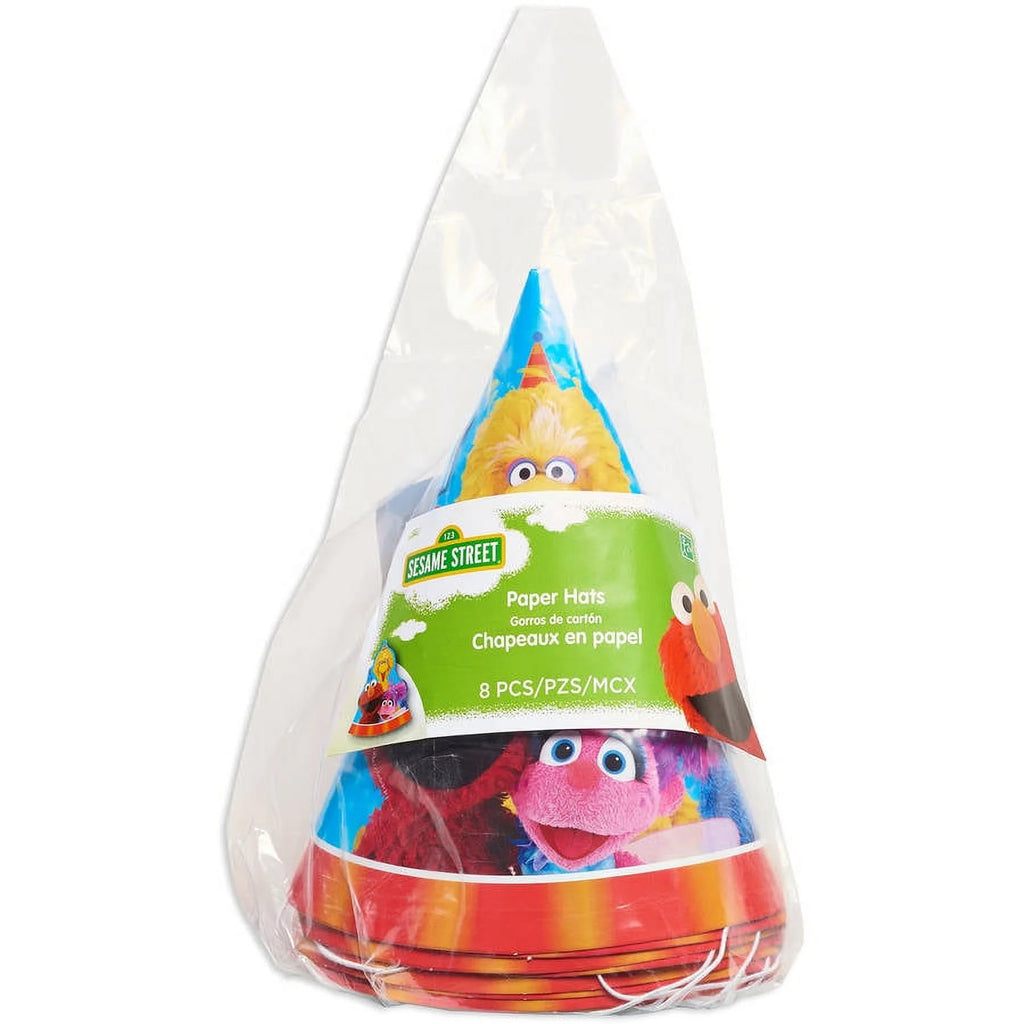 8ct Sesame Street Costume Hats M5919