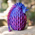 3D Printed Articulated Dragon Fidget Toy B75533