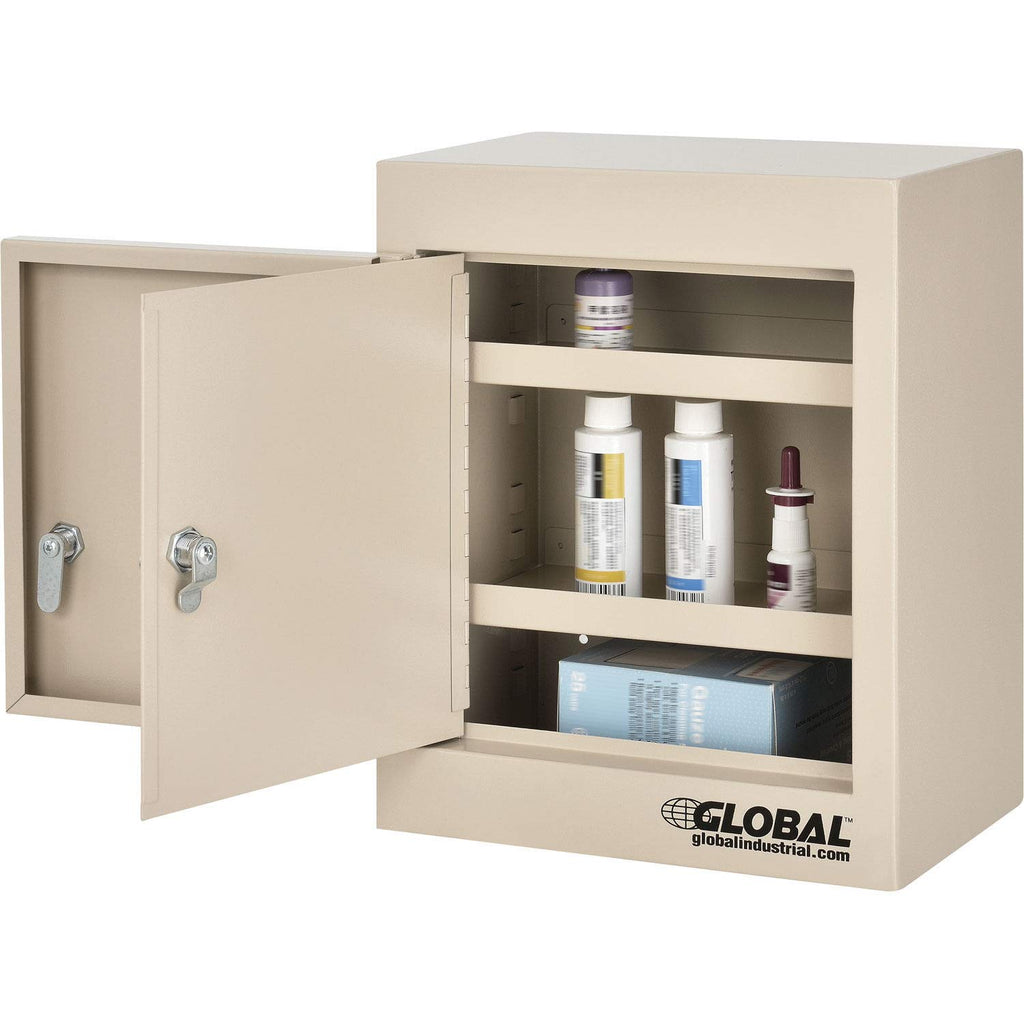 Beige Small Narcotics Cabinet G6178