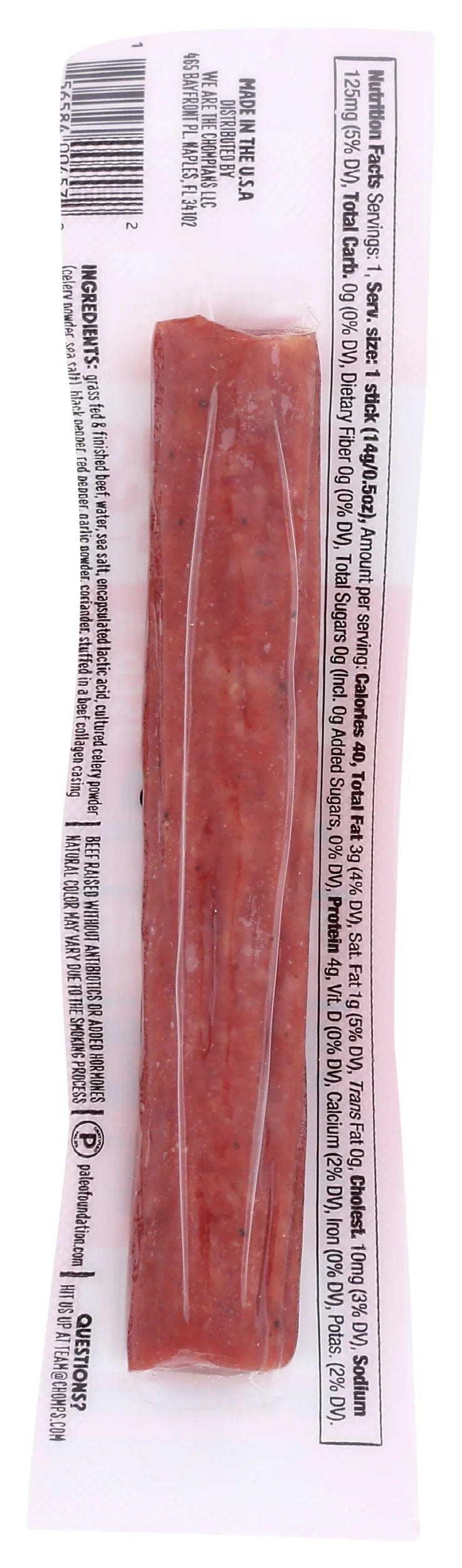 Beef Snack Sticks 0.5 Ounce Pack Of 24 P51718