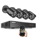 8CH 1080p Outdoor CCTV Bullet Weatherproof Camera System Surveillance Kits I3871