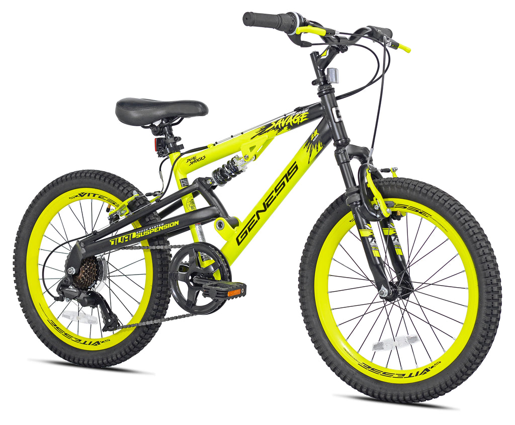 20 inch Boy's Mountain Bike Yellow/Black N107521