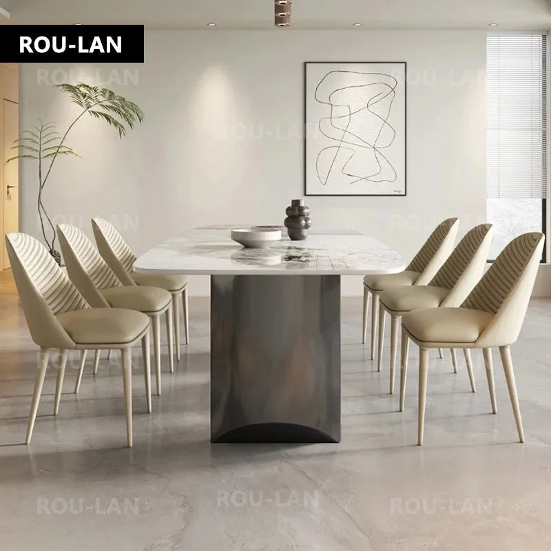 Modern Rock Slab Dining Table J84734