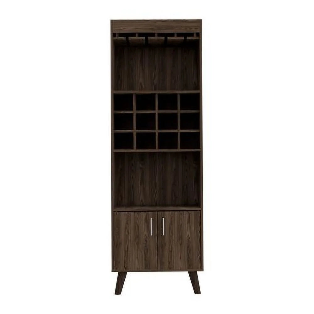 Dark Walnut Bar Cabinet B747951