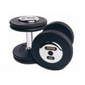 Black Chrome Cast Dumbbells 20 lbs. Sold as Pairs L1055