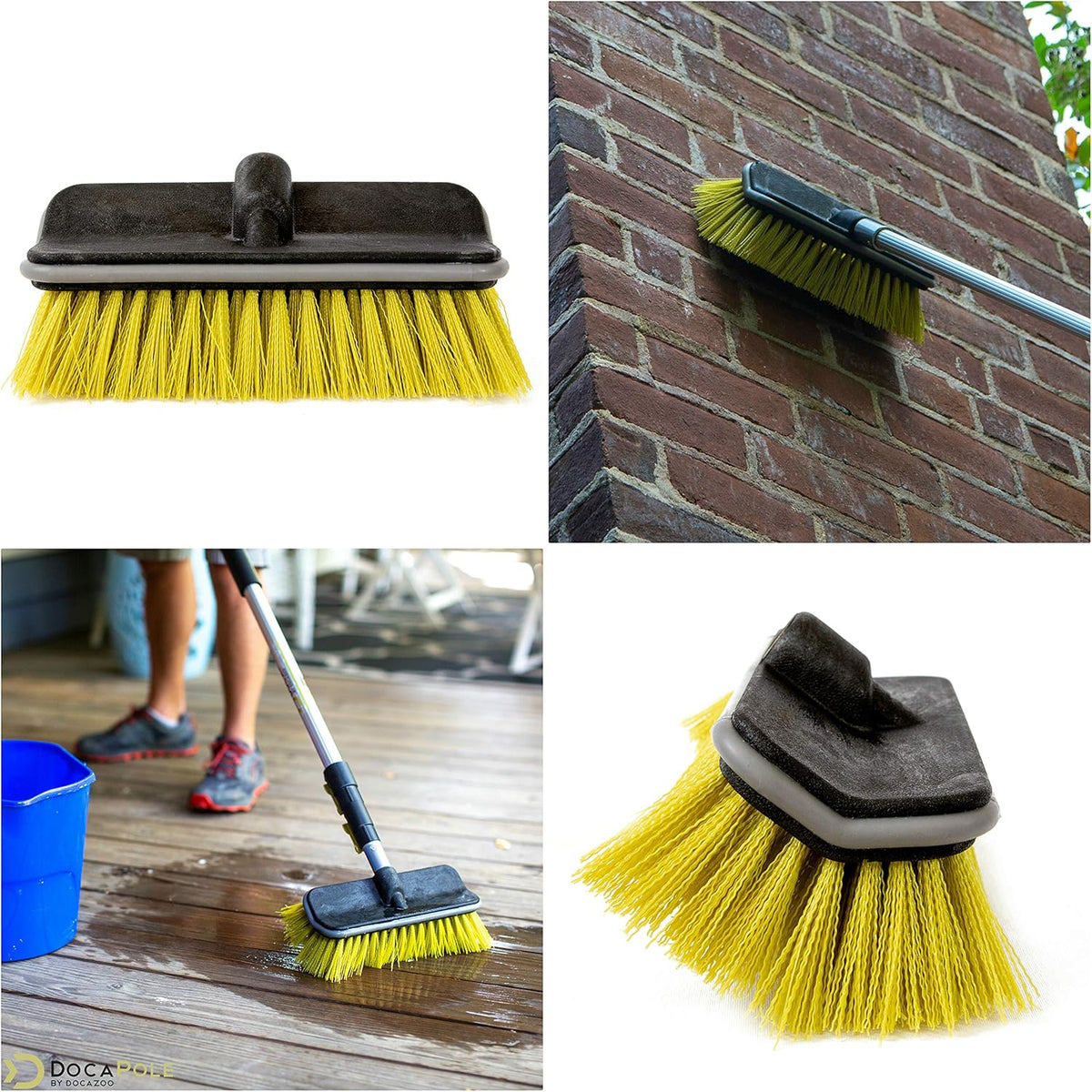 24 Foot High Reach Brush Kit with 6-24 Foot Extension Pole W469541