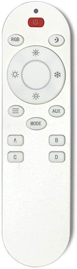 Modern LED Floor Lamp with Remote Control, Dimmable 3 Colors Temperature 3000K-4500K-6000K F64653