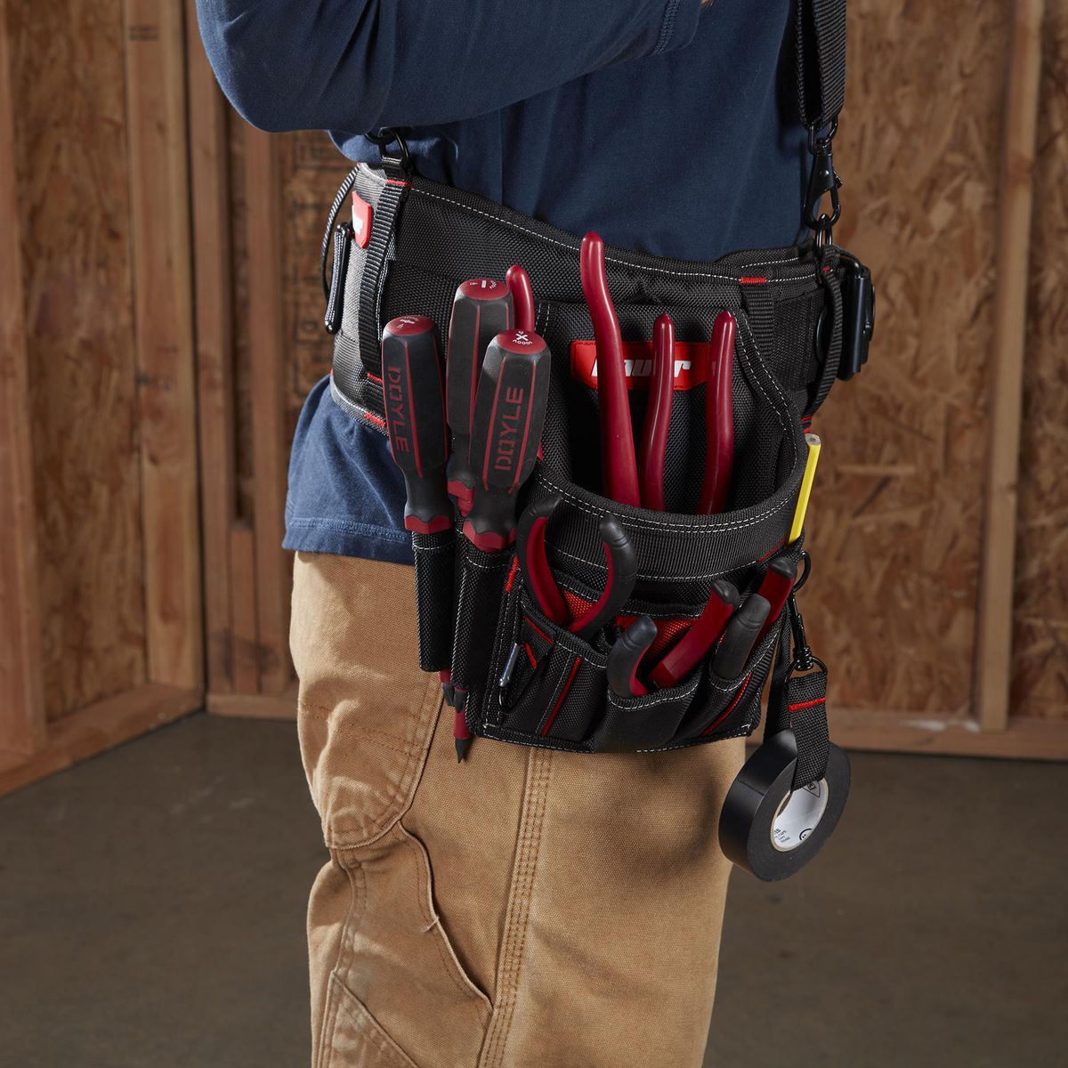 14-Pocket Electricians Pouch R365