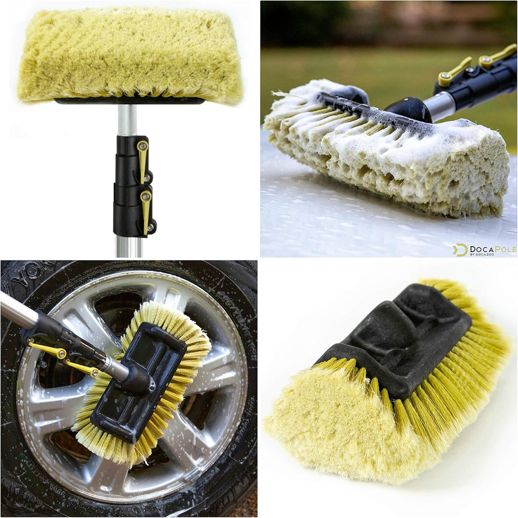 24 Foot High Reach Brush Kit with 6-24 Foot Extension Pole W469541