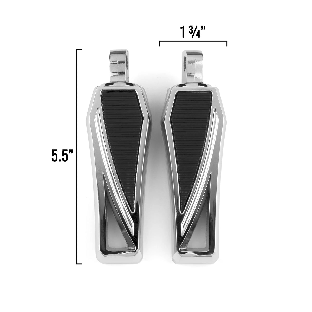 Chrome Foot Pegs Footrest, 1 Pair I2521