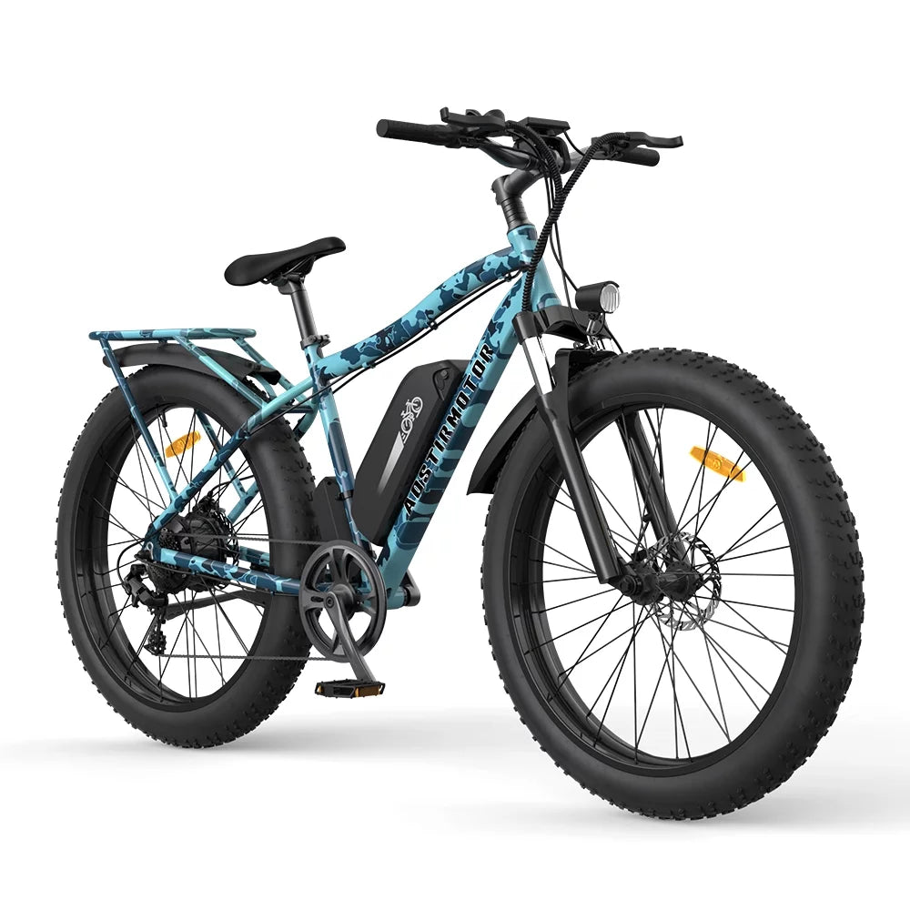 750W 48V 13AH Fat Tire Electric Mountain Bike D849784