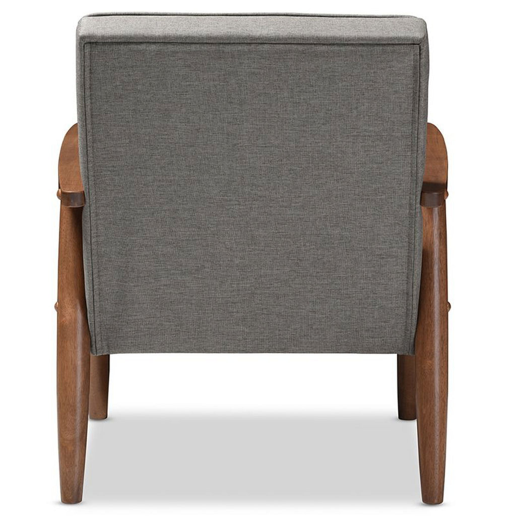 2 Piece Tufted Sofa Set in Gray G3693