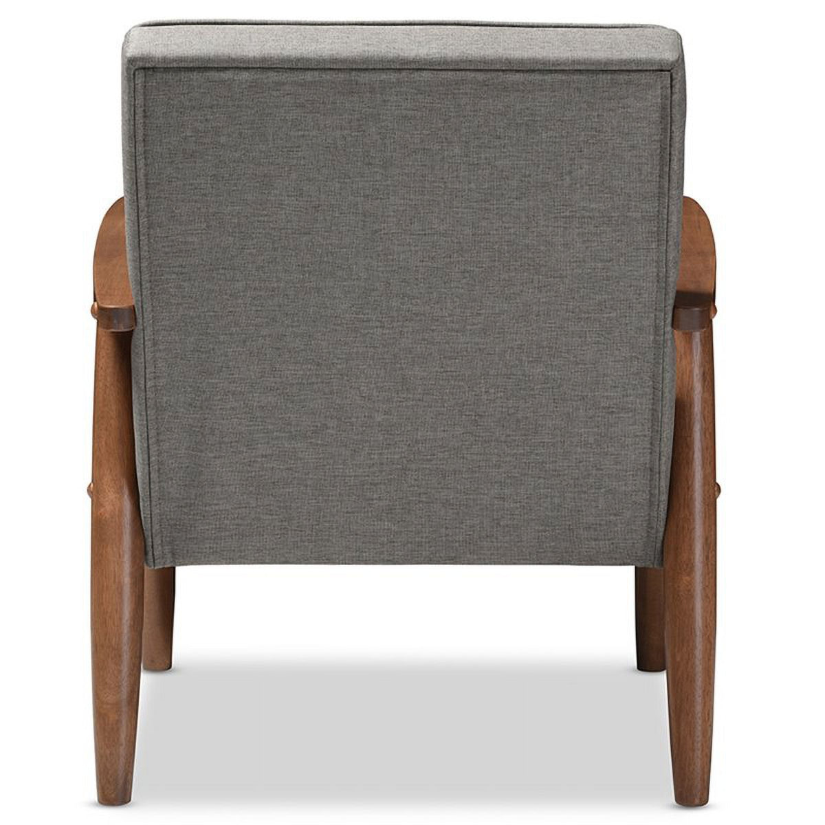 2 Piece Tufted Sofa Set in Gray G3693