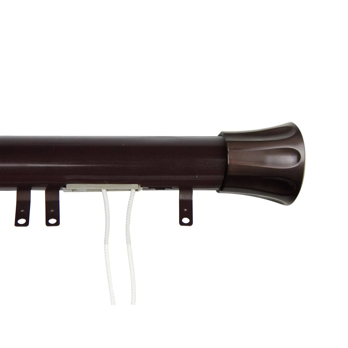 Black Finish Decorative Traverse Rod B19280