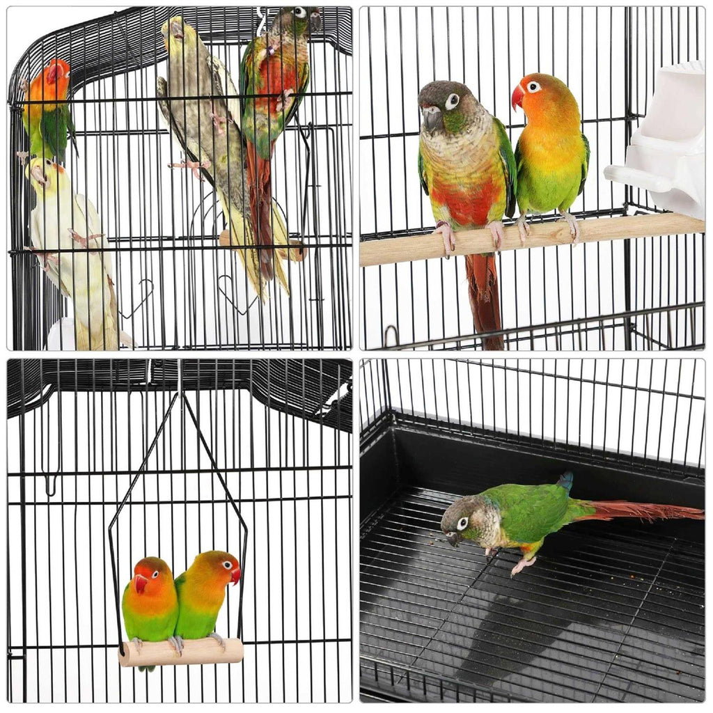 Open Top Metal Bird Cage F70726