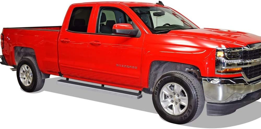 Running Boards Compatible with Silverado Sierra Double Cab J8590