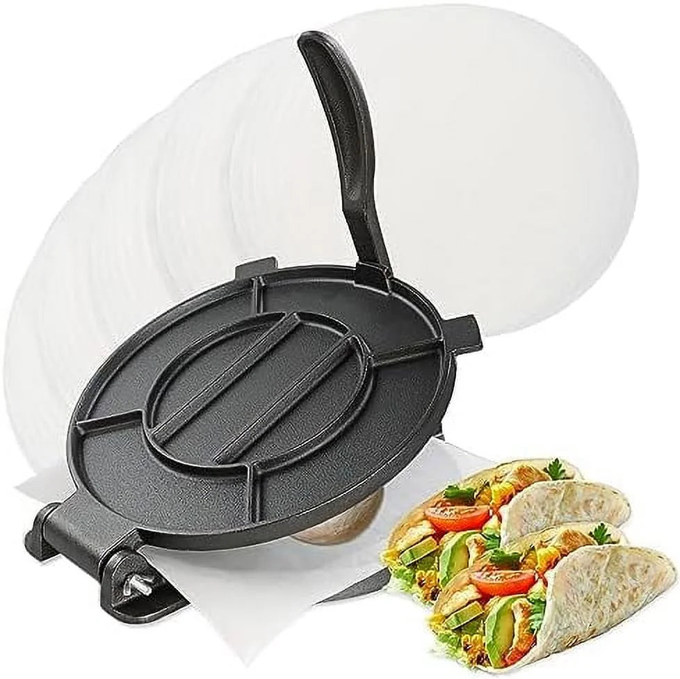 Cast Iron Tortilla Press 10In D463