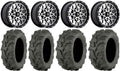 14" Wheels Machined 27" Mud Lite XTR Tires U257