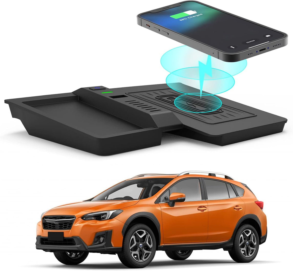Wireless Charging Pad Center Console Organizer Y132813