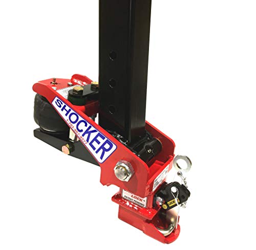 Gooseneck Air Hitch & Coupler, 4" RND AnglePin 2-5/16" Ball Coupler V356