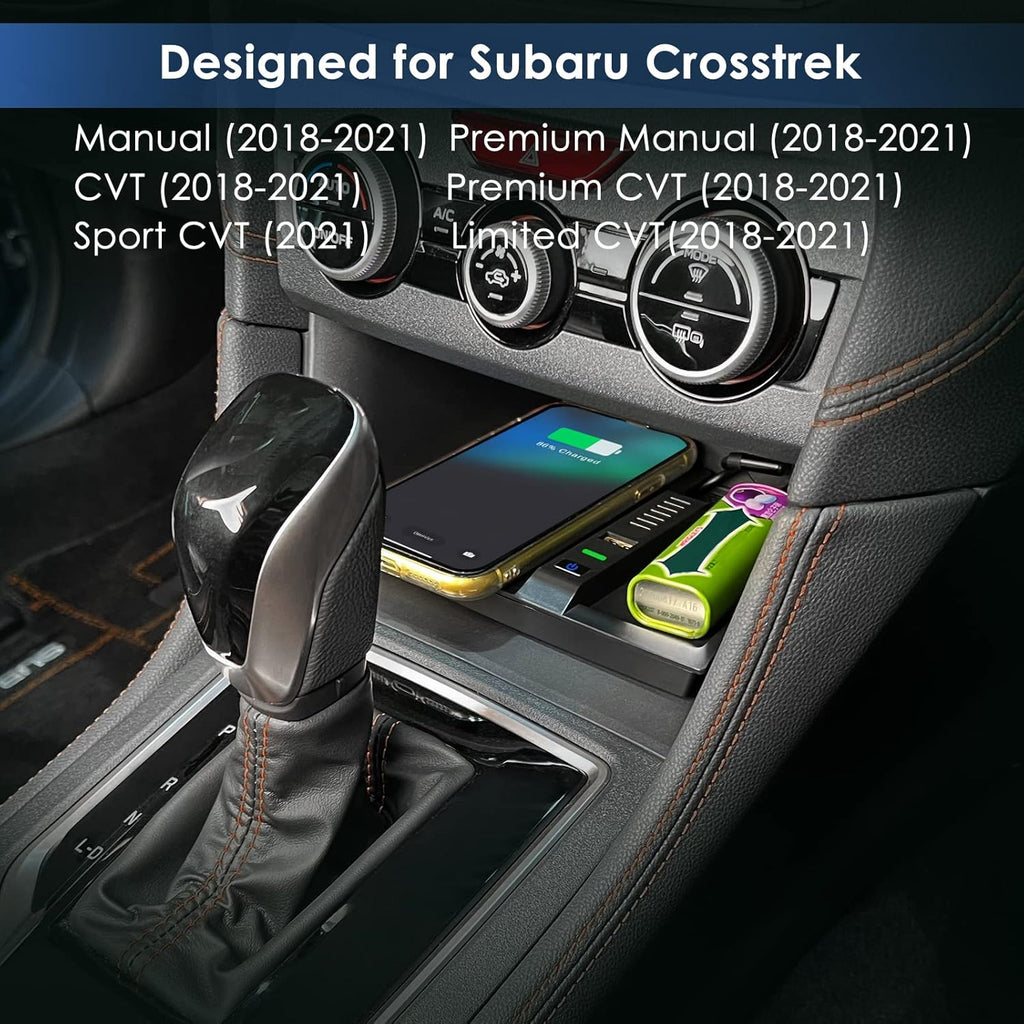 Wireless Charging Pad Center Console Organizer Y132813