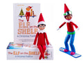 Blue Eyed Boy with Snowboard Set L9075
