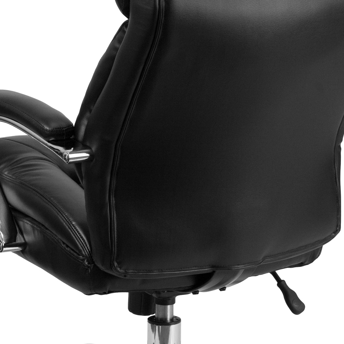 Black LeatherSoft Swivel Executive Office Chair N27276