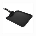 Black Aluminum Stove Top Griddle with Cool Touch Handle D32458