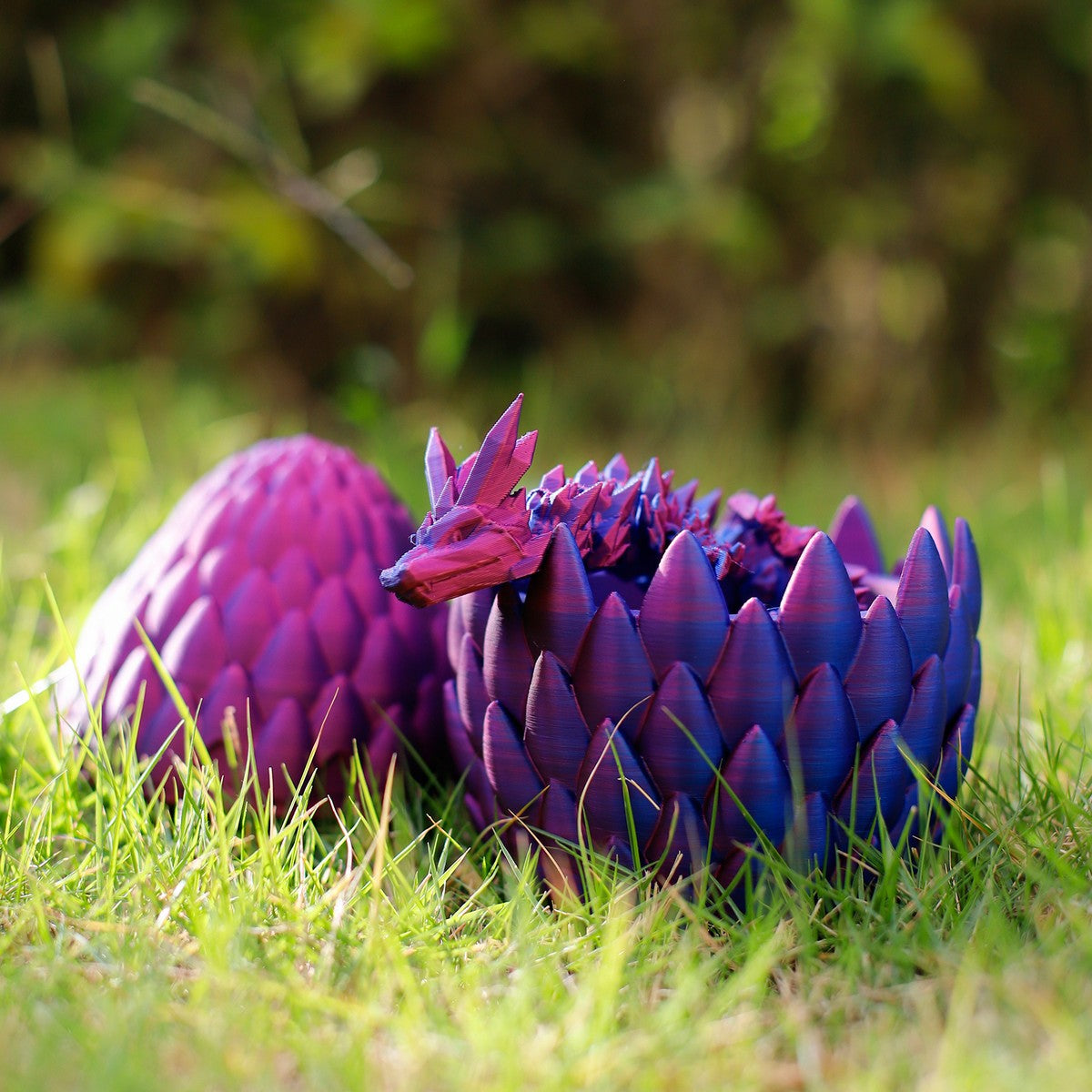3D Printed Articulated Dragon Fidget Toy B75533