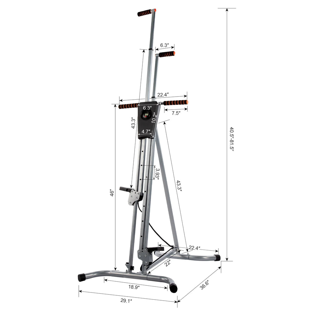 Foldable Vertical Climber Exercise Machine J903