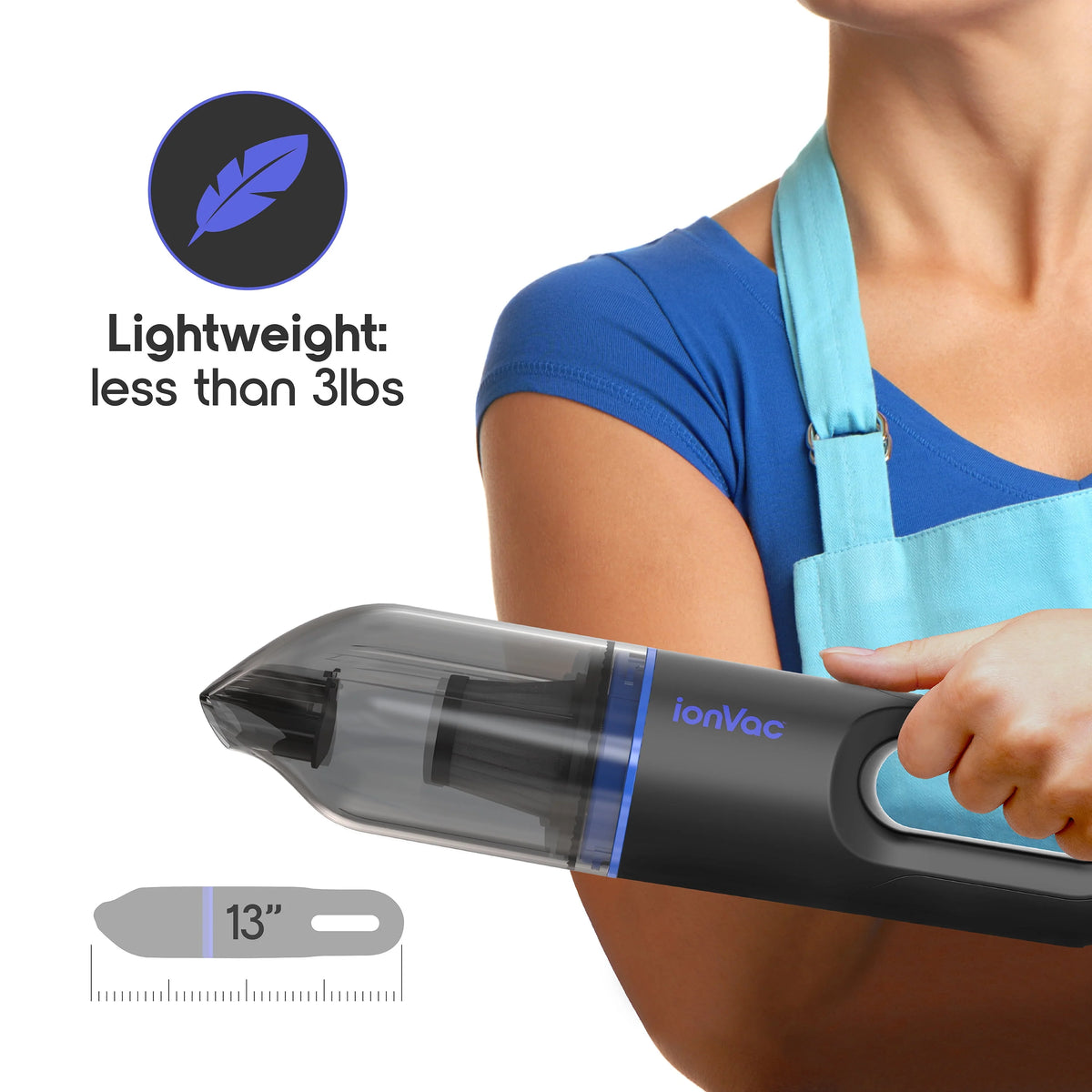 Lightweight Cordless Handheld Vacuum Cleaner R9959