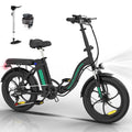 500W Fat Tire Electric Bike 11.2Ah 36V V438713