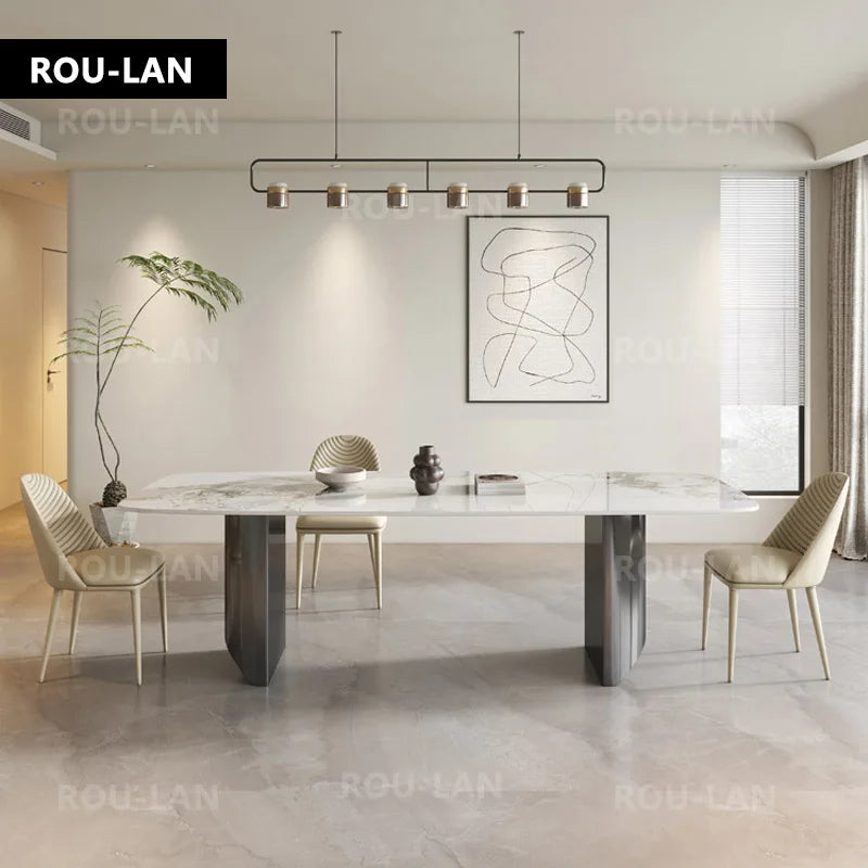 Modern Rock Slab Dining Table J84734