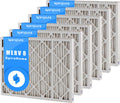 6 Pack MERV 8 Pleated Air Filters S3817